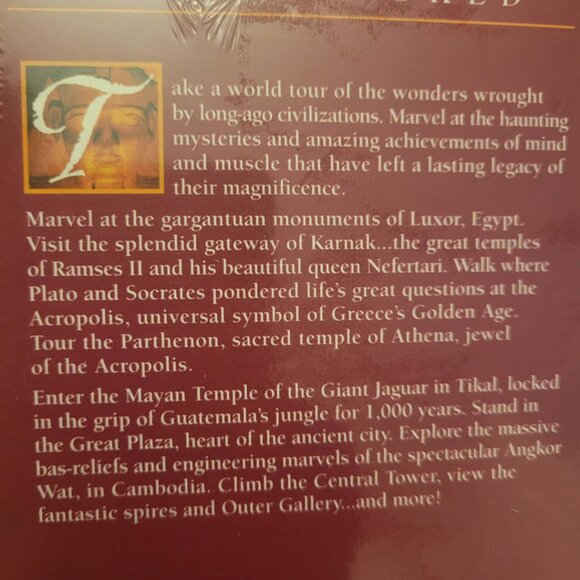 Reader's Digest Great Splendors Of The World. Set of 3 VHS . NEW. sealed - Picture 6 of 8